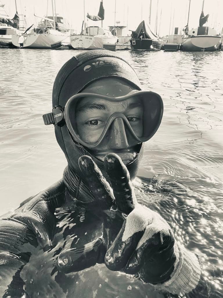 Thalles Braga, founder of Braga Diving